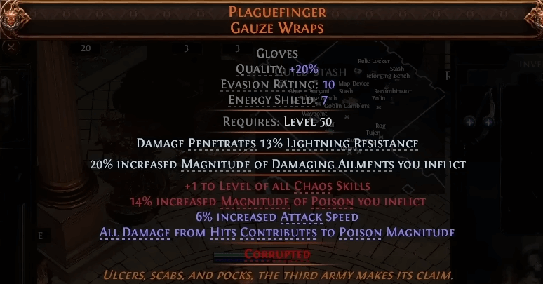 poe2 0.4.0 fubfun poisonburst arrow pathfinder build plageufinger gauze wraps poe2 0.4.0 fubfun poisonburst arrow pathfinder build plageufinger gauze wraps